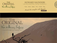 Tablet Screenshot of howardsaunders.com